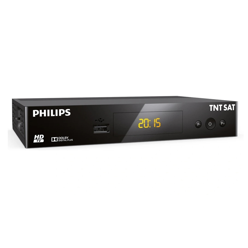 Rcepteur TV HD Satellite PHILIPS DSR 3231 TNTSAT - carte TNTSAT en option, chanes gratuites de la TNT HD par satellite